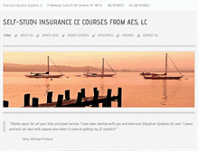 Tablet Screenshot of bestinsurancecontinuingeducation.com